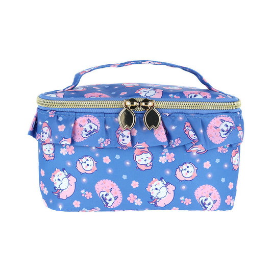[BLUE] "Chiikawa Sakura Pink Frill" Vanity Pouch