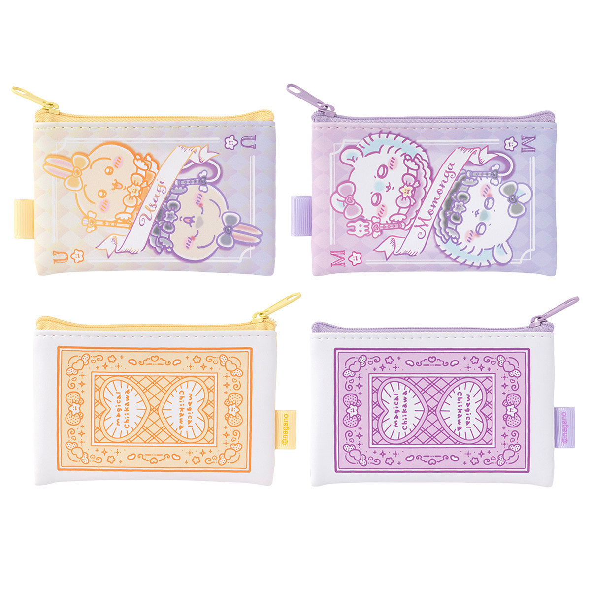 [USAGI AND MOMONGA] "Chiikawa Magical Chiikawa Card" Pouch Set