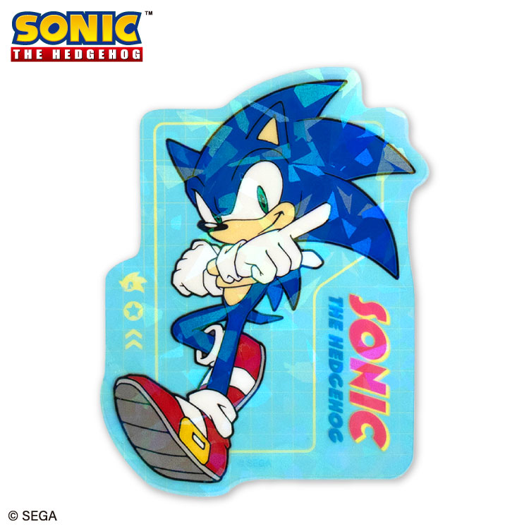 [SONIC] "Sonic the Hedgehog x THANKYOUMART" Clear Sticker