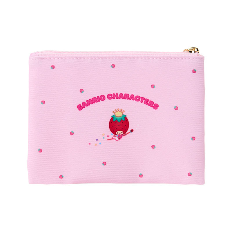 "Sanrio Become Strawberry King" Flat Pouch