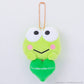 [KEROPPI] "Sanrio Plush Heart Meter" Plush Keychain