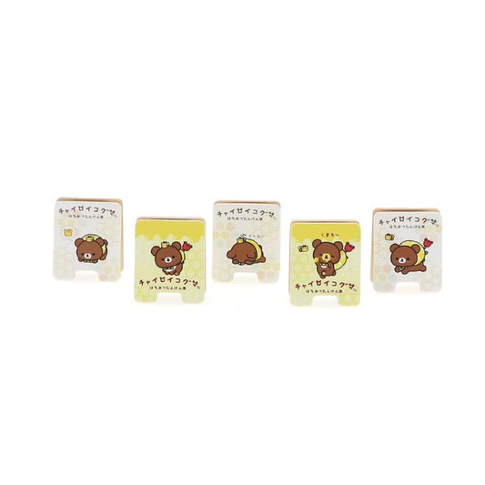[WOOD CLIP STAND] "Chairoikoguma Honey Exploration Team" Blind
