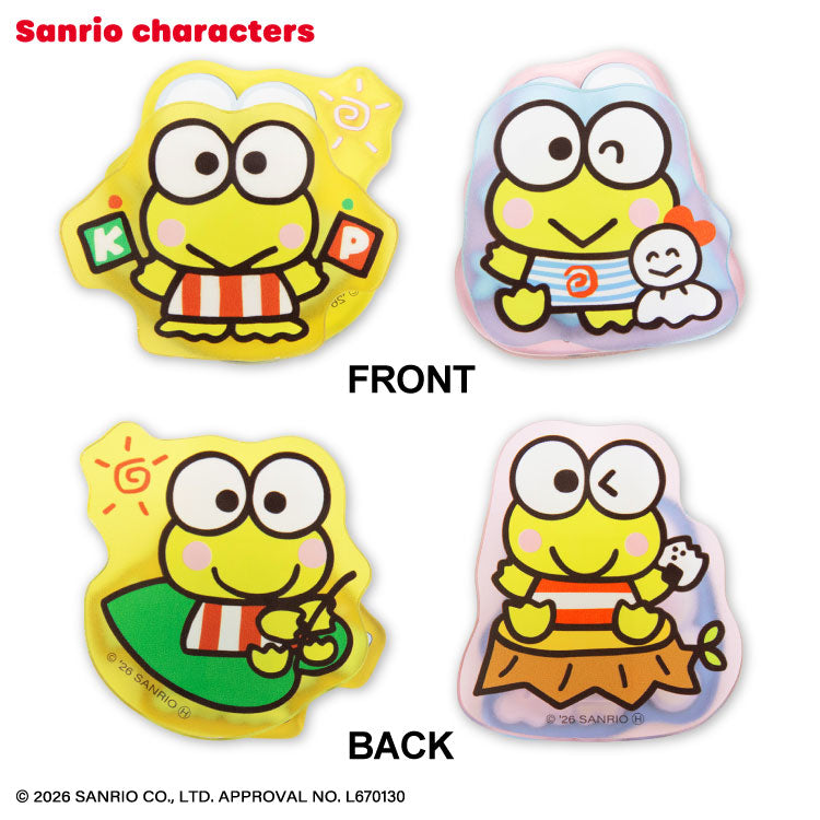 [KEROPPI] "THANKYOUMART x Sanrio Retro" Acrylic Clip Set