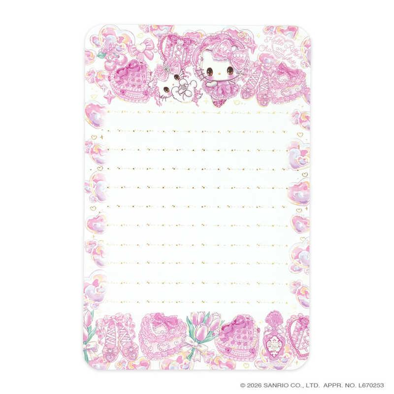[HELLO KITTY & CHARMMY KITTY] "Sanrio x Amenomori Fumika Candy Forest" Letter Set