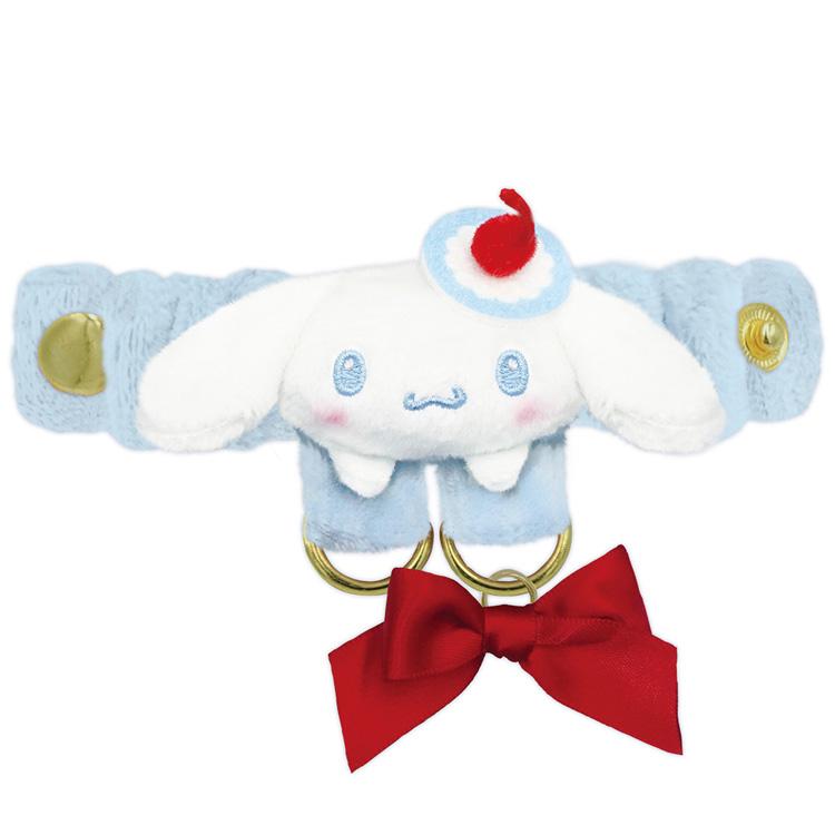 [CINNAMOROLL] "Sanrio Shortcake & Sky Blue Cherry Cake" Pair Strap Holder