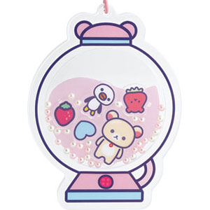 [KORILAKKUMA] "Rilakkuma Lab" Shaka Shaka Keychain