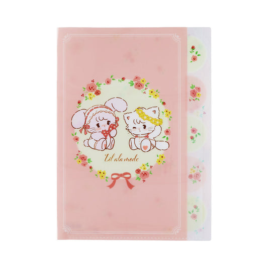 [PINK] "Mikko Illustrations" 5 Pocket File Folder