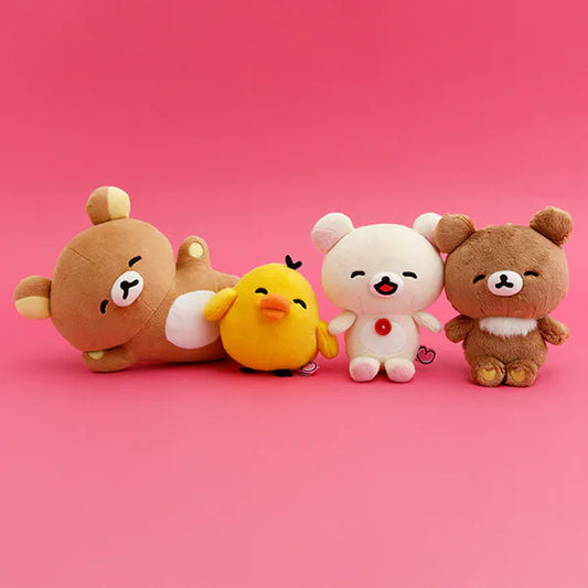 LIMITED "Rilakkuma Yuruyuru Pokapoka" Plush Set