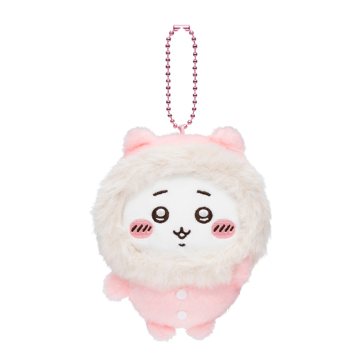 [CHIIKAWA] "Chiikawa Fluffy Pajama" Plush Keychain