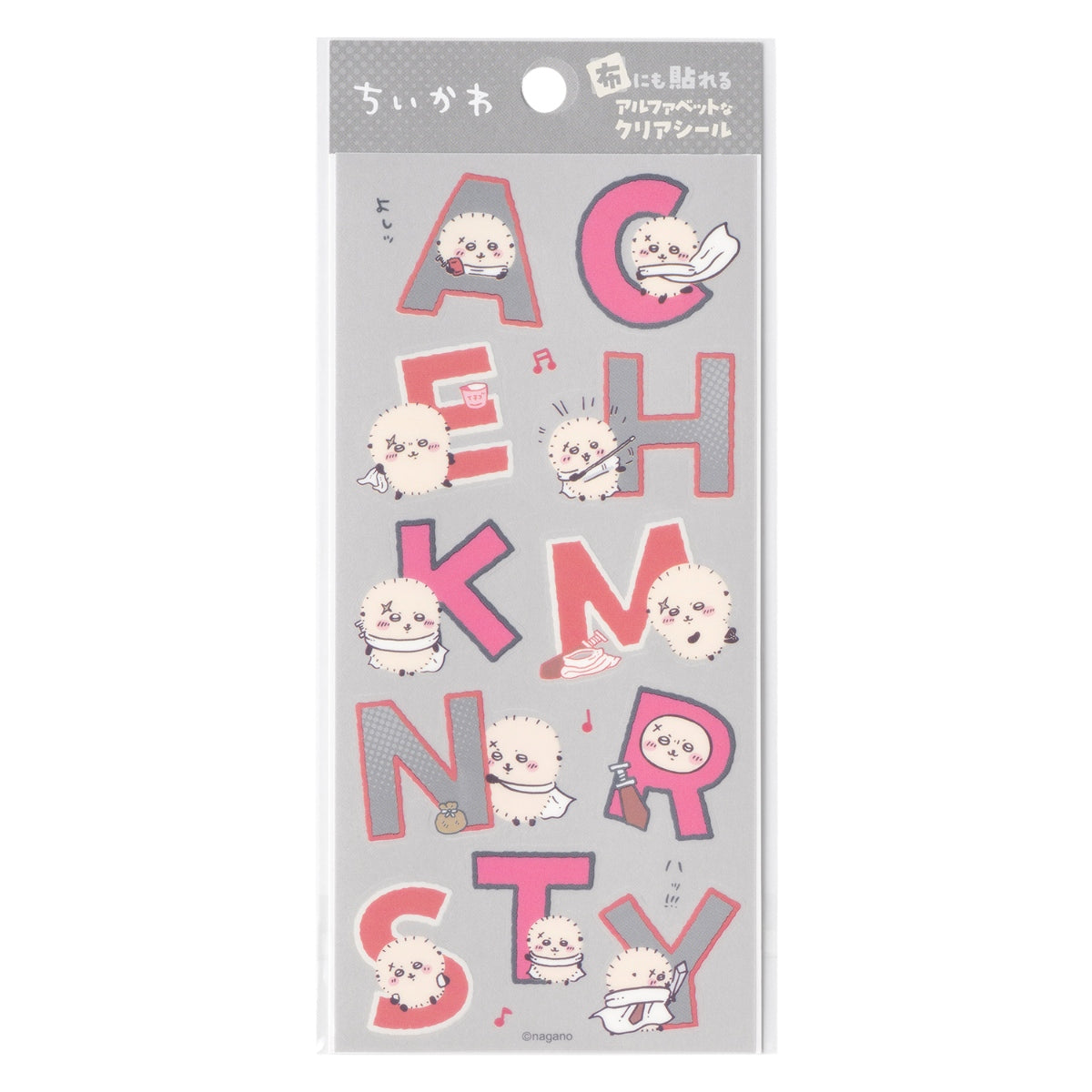 [RAKKO] "Chiikawa Alphabet" Sticker Sheet
