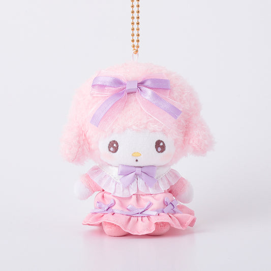 [MY SWEET PIANO] "Sanrio Dressed Up Two Colors Coordinated Munyugurumi" Plush Keychain