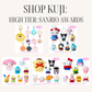 KUJI TICKET: "Sanrio Character Awards" [HIGH TIER]