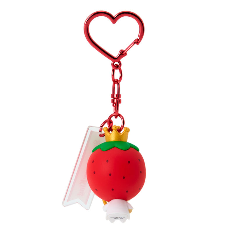 "Sanrio Become Strawberry King" Figure Keychain