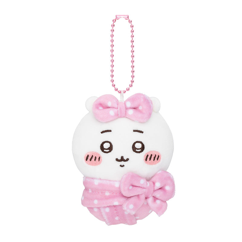 [CHIIKAWA] "Chiikawa Kyutto Swaddled" Mini Plush Keychain