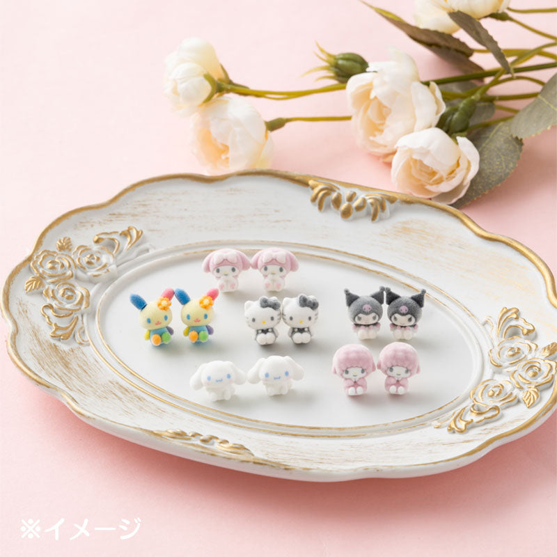 [KUROMI] "Sanrio" Flocky Earrings