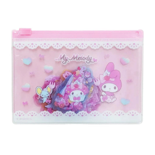 [MY MELODY] "Sanrio Fancy Snacks" Flat Pouch