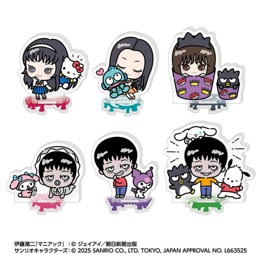 [MINI ACRYLIC STAND] "Junji Ito & Sanrio Characters Nakayoshi Deformed" Blind