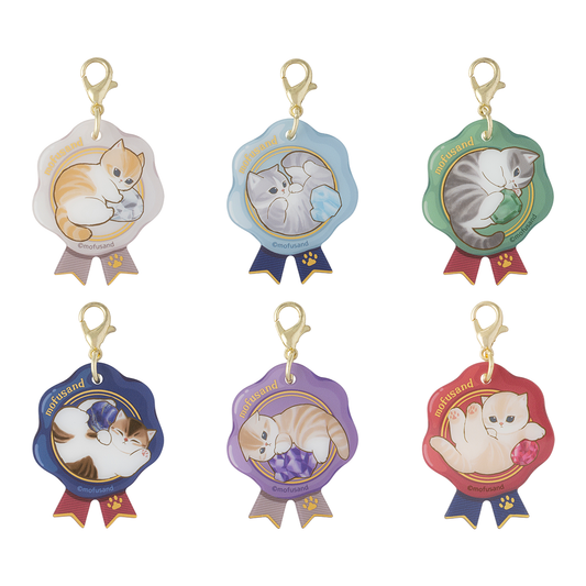 "Mofusand Nyantique Sealing Stamp Style Acrylic Charm" Blind