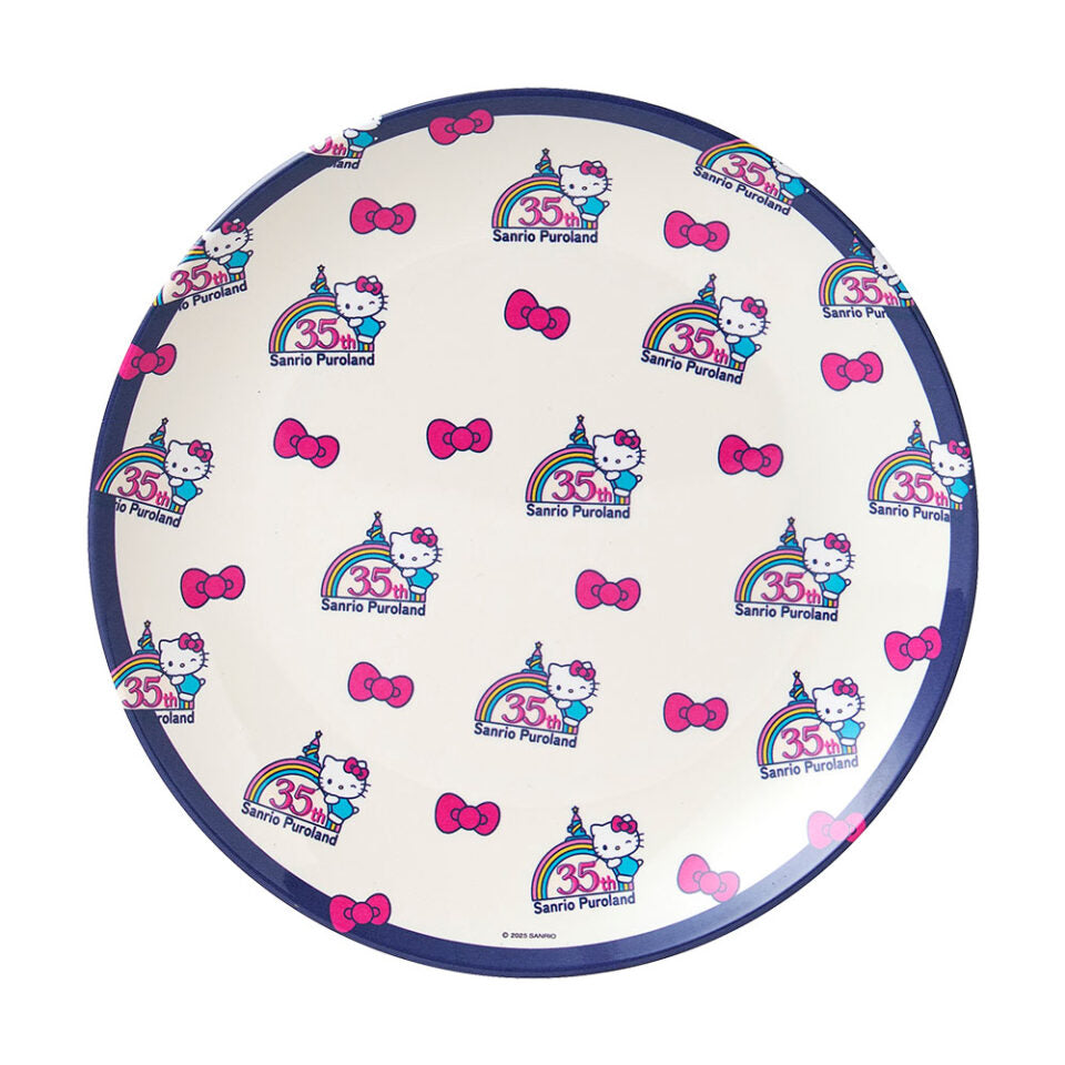 LIMITED [HELLO KITTY] "Sanrio Puroland 35th Anniversary" Melamine Plate