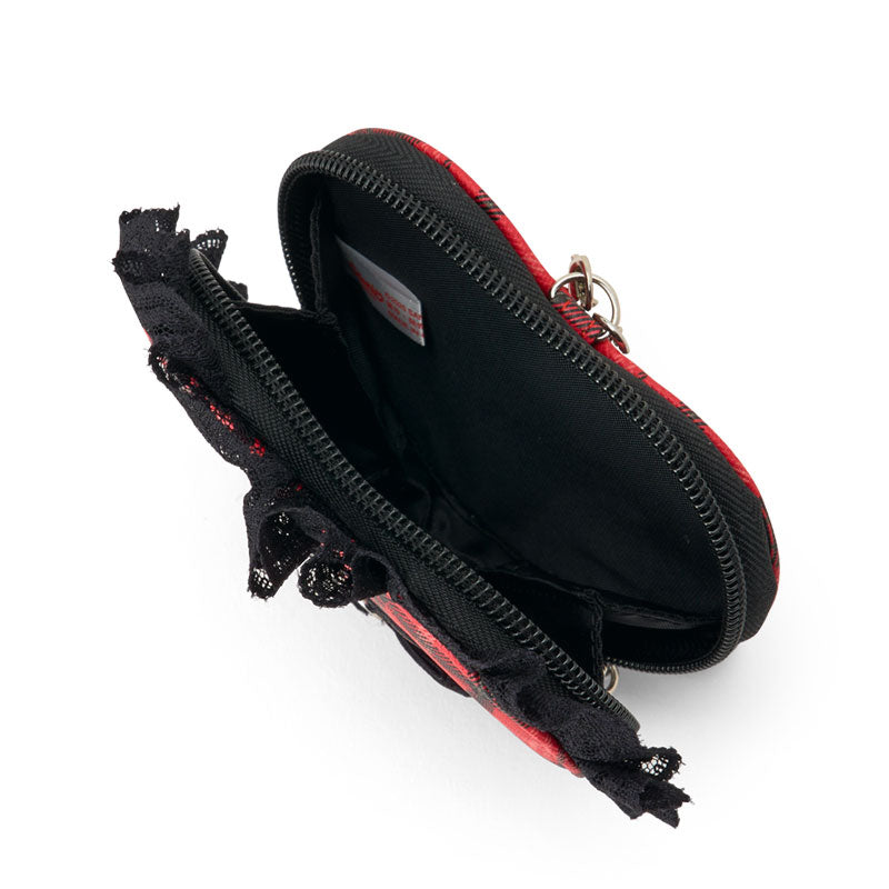 [KUROMI] "Sweet Rock 'n' Check" Mini Pouch
