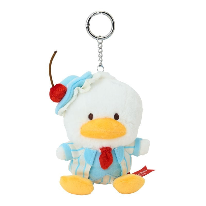 [PEKKLE] "Sanrio Strawberry & Cherry Cake" Plush Keychain