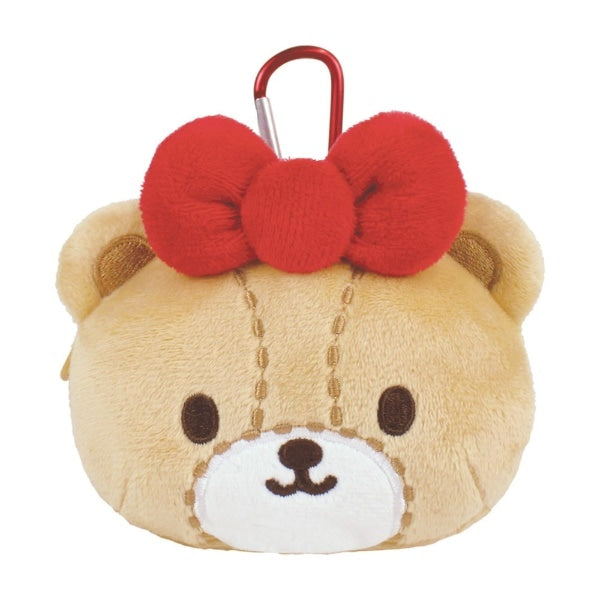 "Tiny Chum" Plush Pouch with Carabiner
