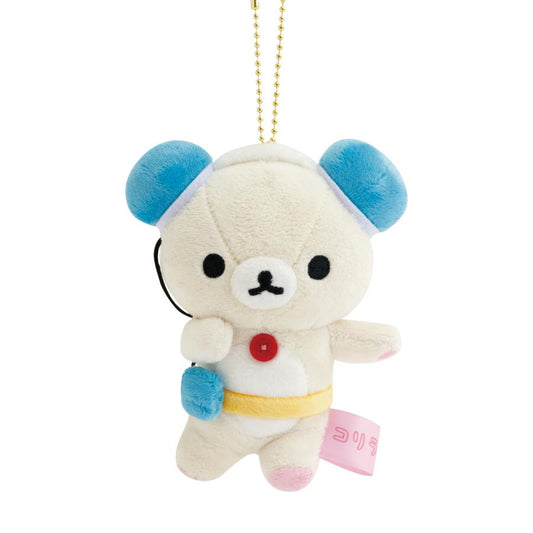 "Korilakkuma Zurazura" Plush Keychain