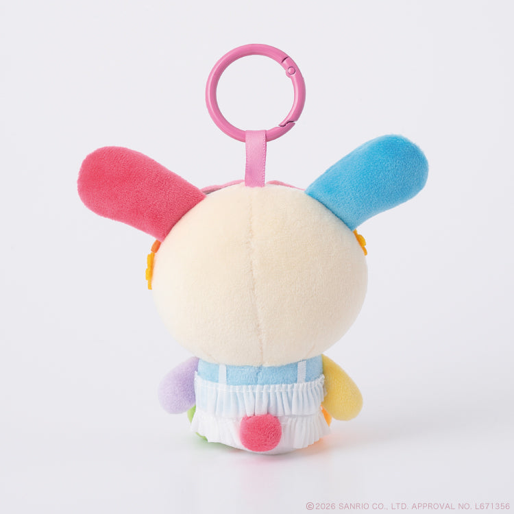 "Usahana Poppin Fruits" Plush Keychain