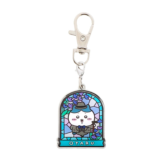 [HACHIWARE] LIMITED "Chiikawa Hokkaido Store Retro" Metal Keychain