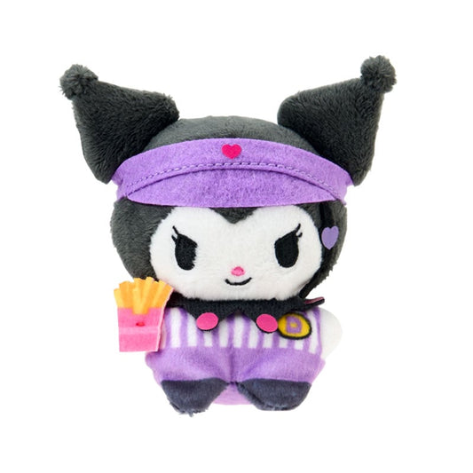 [KUROMI] "Sanrio Super Cute Adventures Chimapote Hamburger Shop" Small Plush
