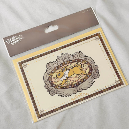 [JOLTEON] LIMITED "PokePark Kanto Eevee Voyage" Letter Set
