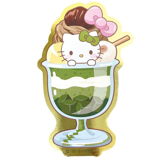 [PARFAIT] "Hello Kitty Matcha Sweets" Sticker