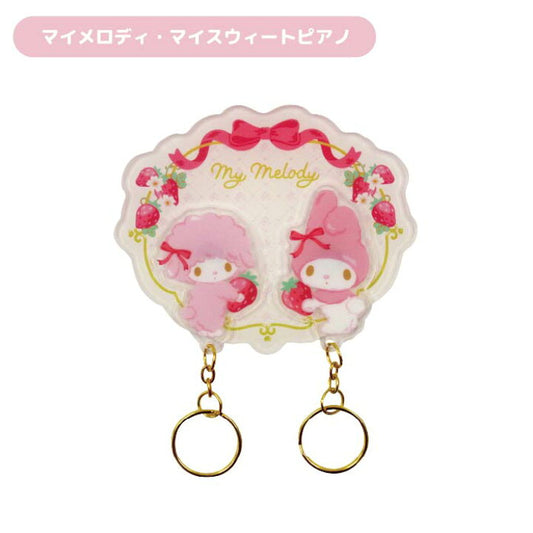 [MY MELODY] "Sanrio Petachara" Diorama Magnet Keychain Charm