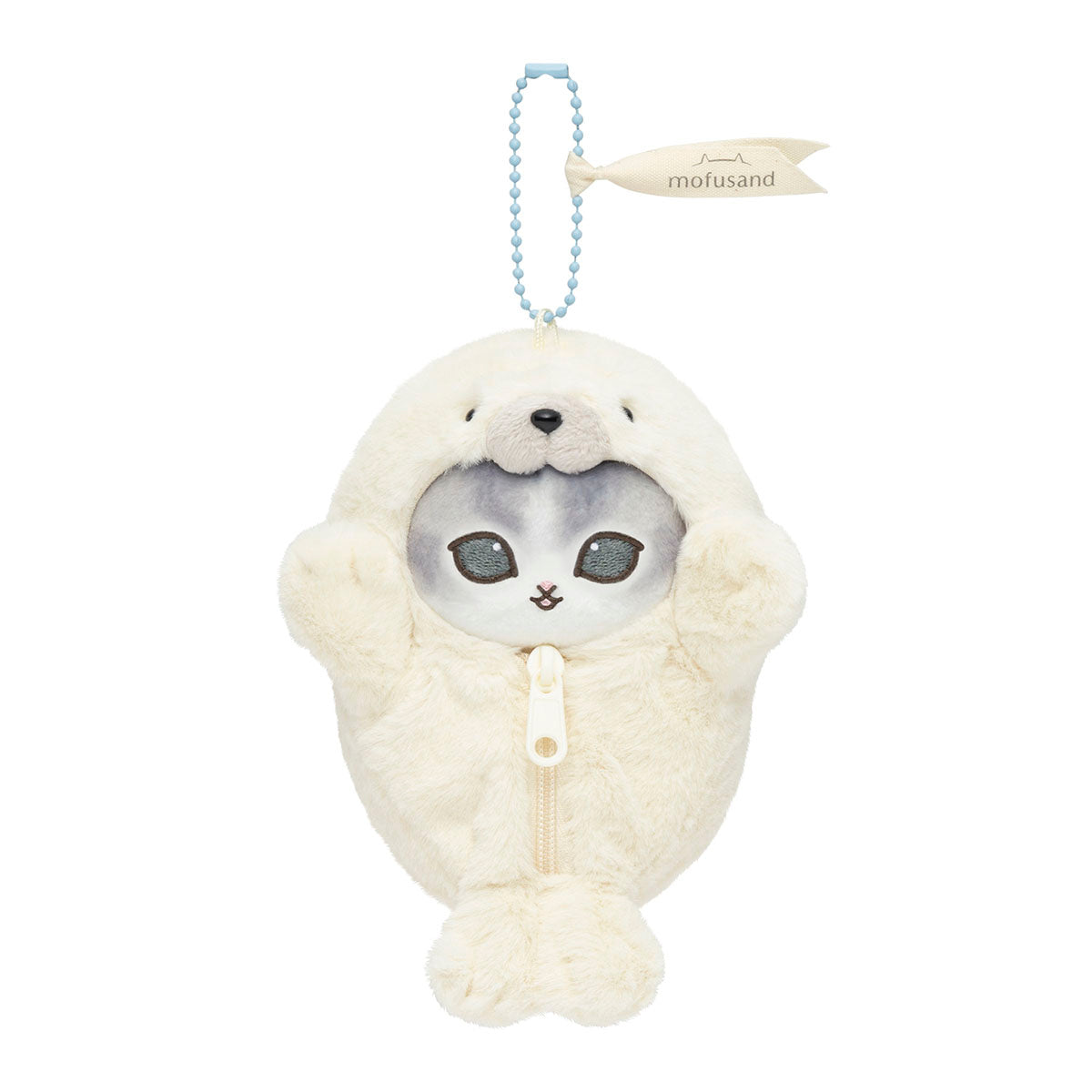 [SEAL] "Mofusand Fuwafuwa Sea Creature" Plush Keychain