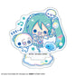 "Hatsune Miku x Popping Awawa-chan" Mini Acrylic Stand