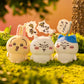 [CHIIKAWA] "Chiikawa Hangover" Plush Keychain