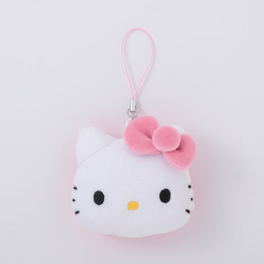 [HELLO KITTY] "Sanrio Smartphone Cleaner Strap" Keychain