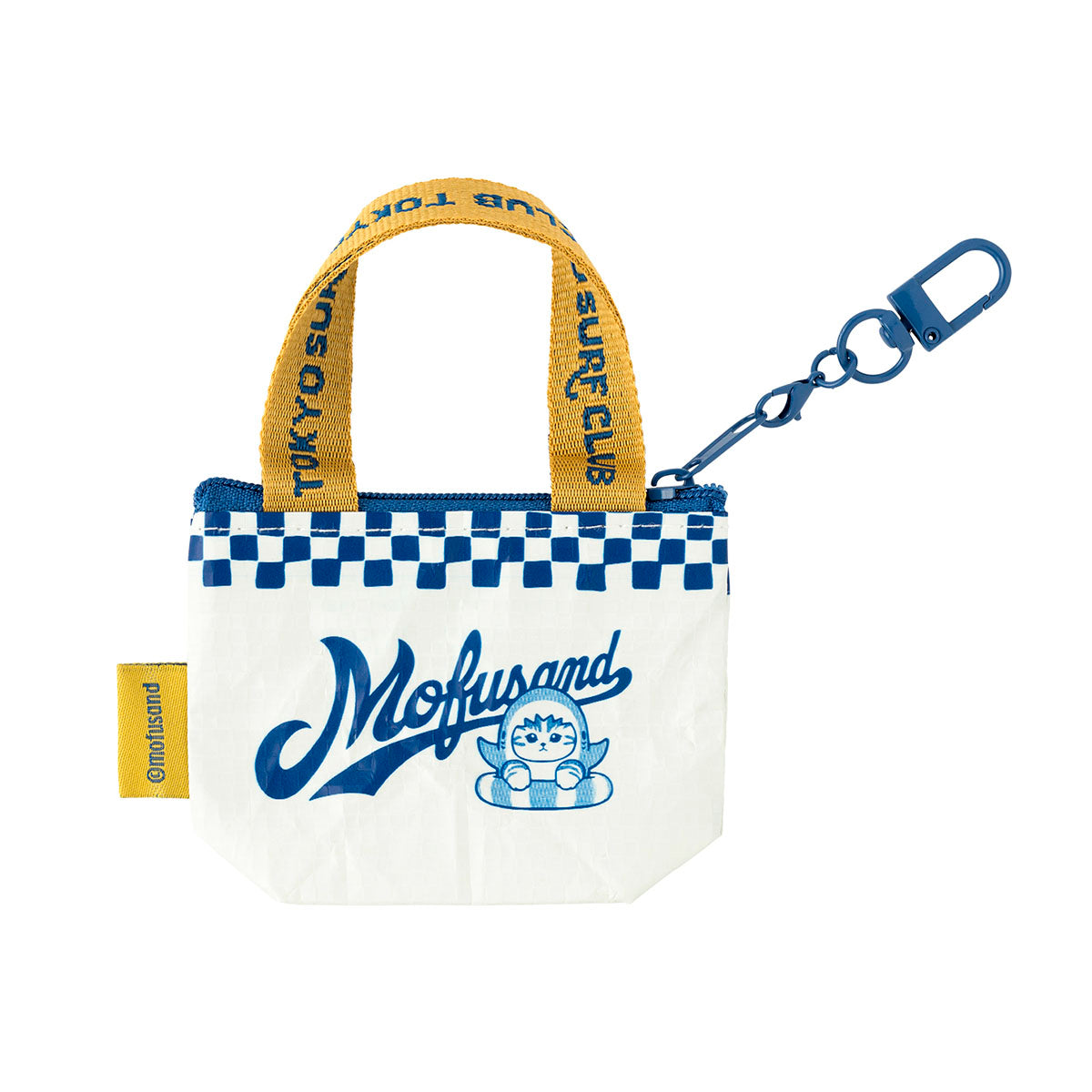 [MOFU BEACH] "Mofusand BOARD SHARK!" Mini Bag Keychain