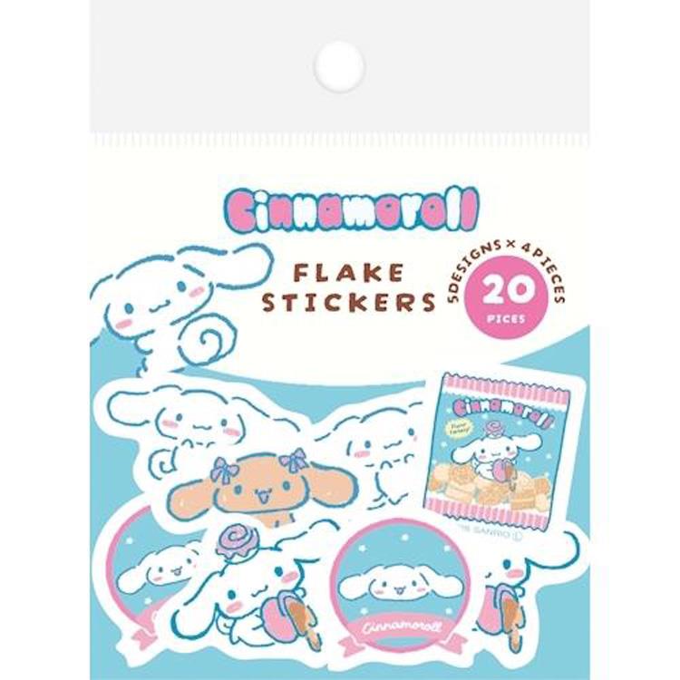 [CINNAMOROLL] "Sanrio Oyatsu Snack Party" Sticker Flakes