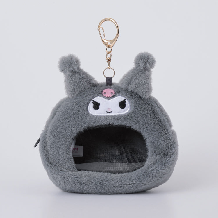 [KUROMI] "Sanrio Dome" Multi Pouch Keychain