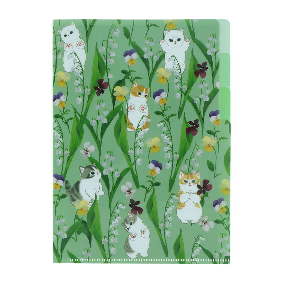 [GREEN] "Mofusand x HIBIYA-KADAN" A5 File Folder