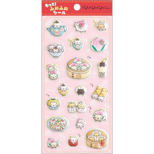 [NYAN NYAN NYANKO] "San-x Universe" Funifuni Sticker Sheet