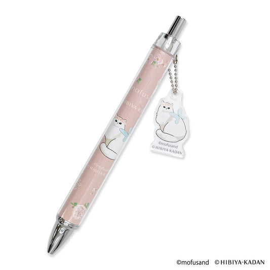 [ROSE] "Mofusand x HIBIYA-KADAN" Ballpoint Pen with Charm