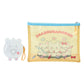 "Hanamaruobake Together with Friends" Clear Pouch Set
