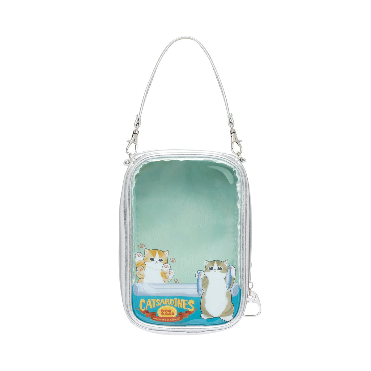 [SARDINES] "Mofusand Meow Meow MART" Clear Pouch