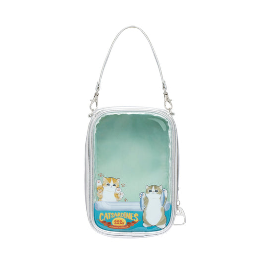 [SARDINES] "Mofusand Meow Meow MART" Clear Pouch