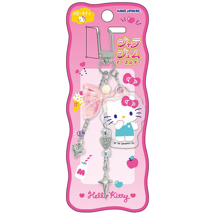 [HELLO KITTY] "Sanrio Gem" Keychain