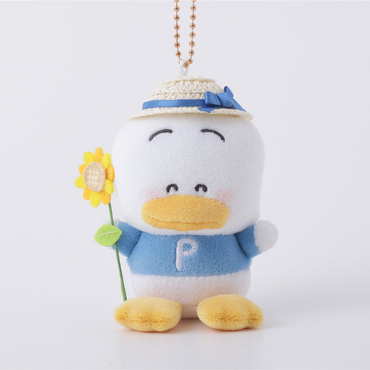 [PEKKLE] "Sanrio Pokapoka Sunflower" Plush Keychain