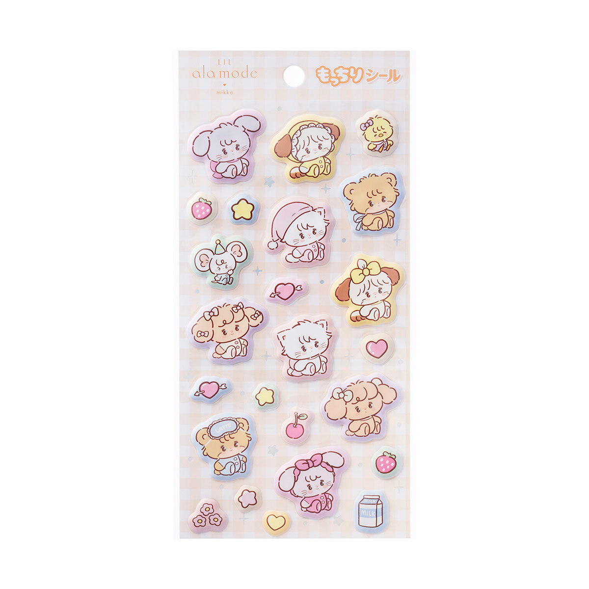 [COLORFUL ALL-STARS] "Mikko Illustrations" Mochi Sticker Sheet