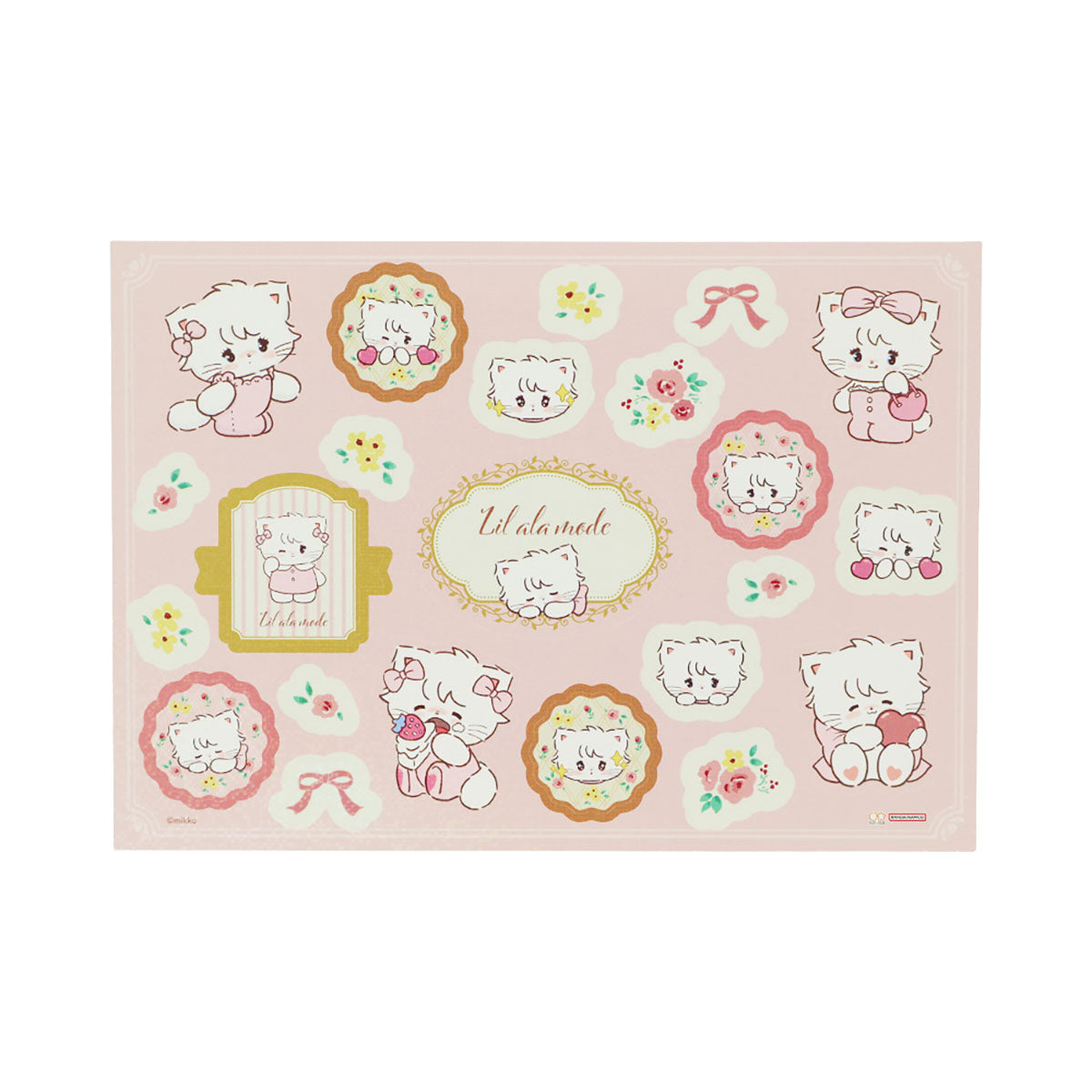 [MOUSSE] "Mikko Illustrations" A5 File Folder & Sticker Set